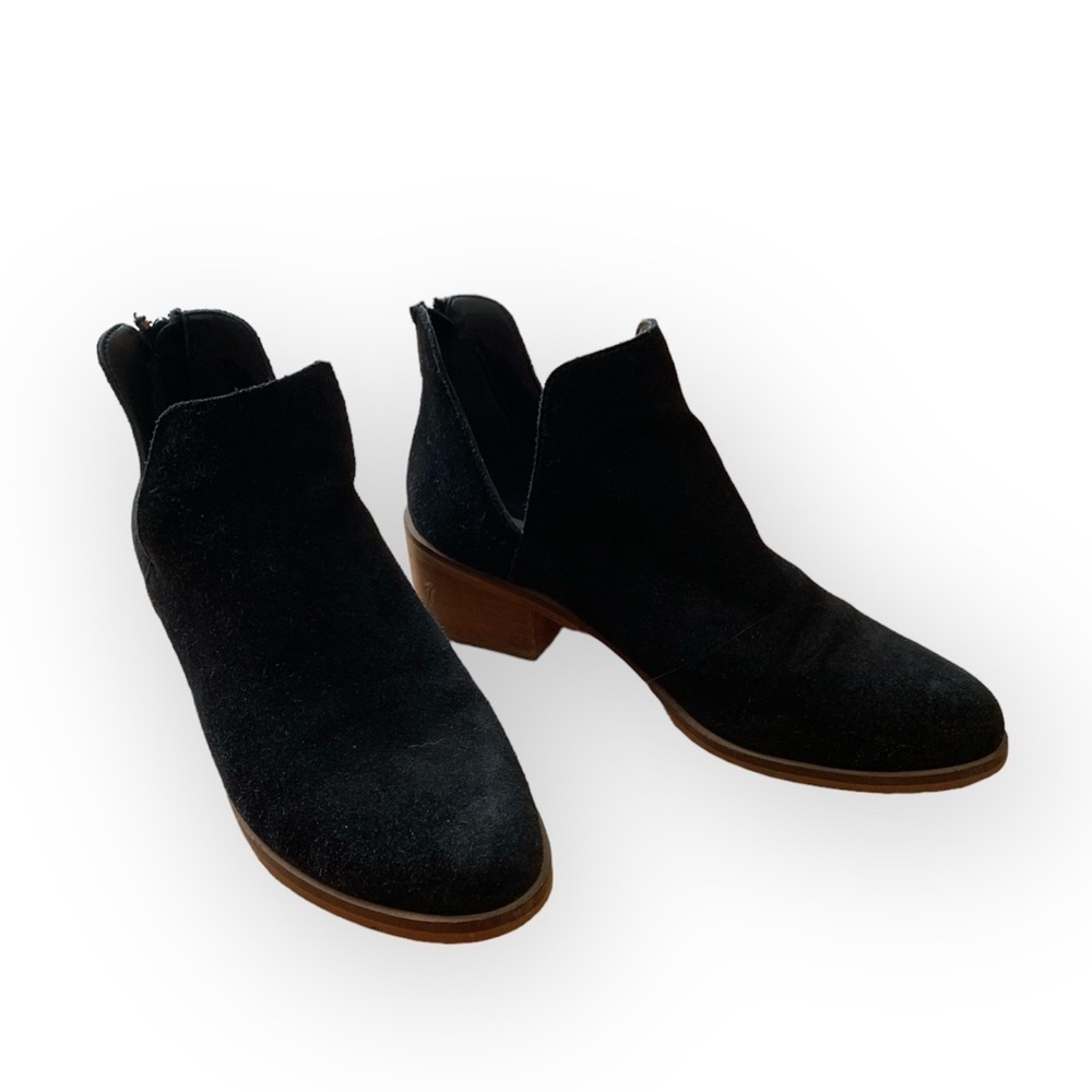 Steve Madden black suede bootie - Picture 3 of 8